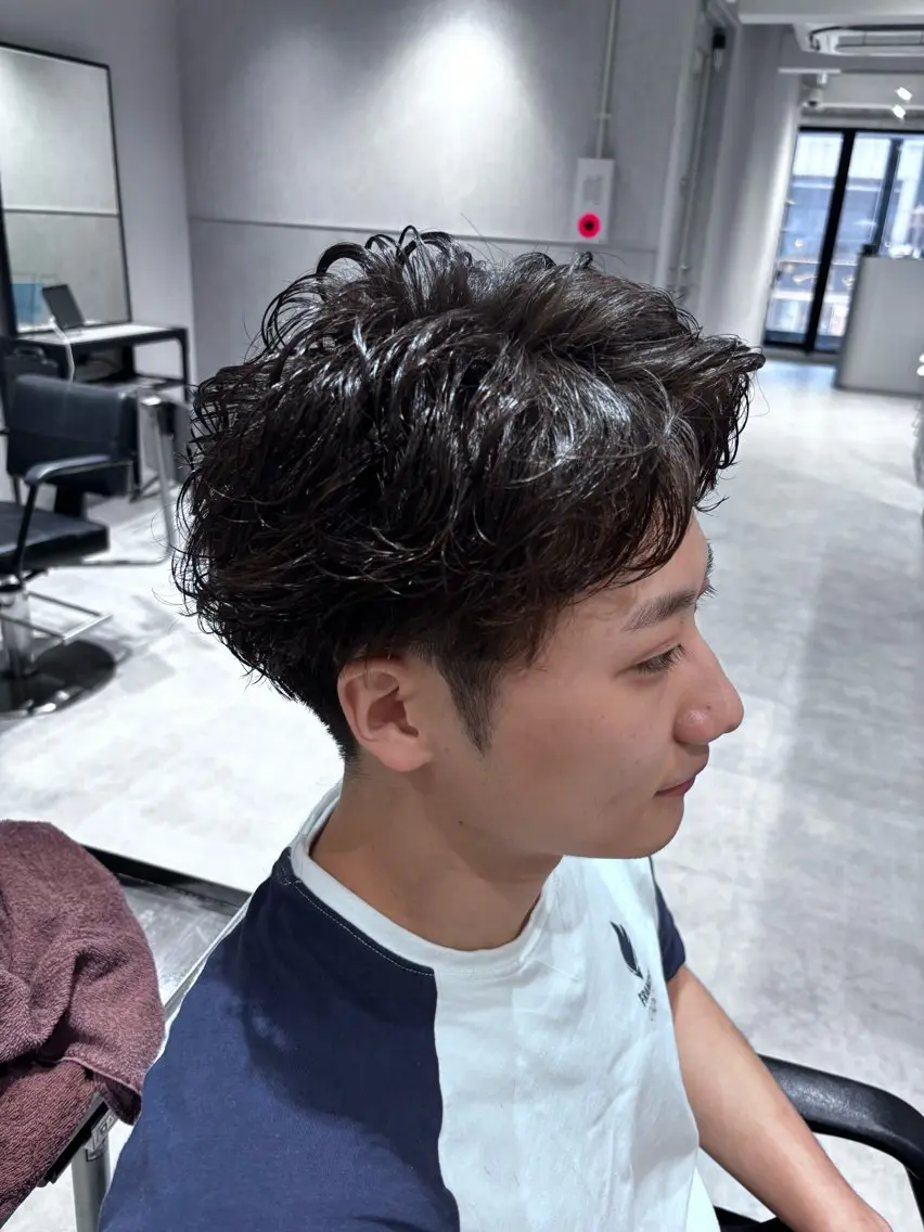 パーマ メンズ カット パーマ 🐺池袋 / メンズ パーマ / 高橋空楓のヘアスタイル