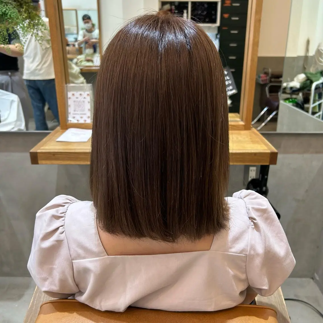 ショート カラー 若狭 彩花のヘアスタイル
