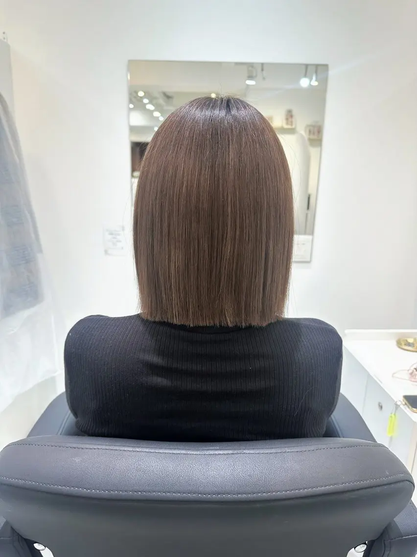 ショート カット ヘアカラー トリートメント Emuest心斎橋 SAKIのヘアスタイル