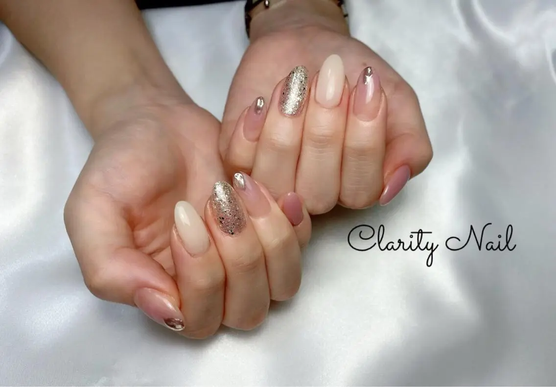 ネイル アートネイル 持ち込み ハンドネイル Clarity Nailのネイルデザイン