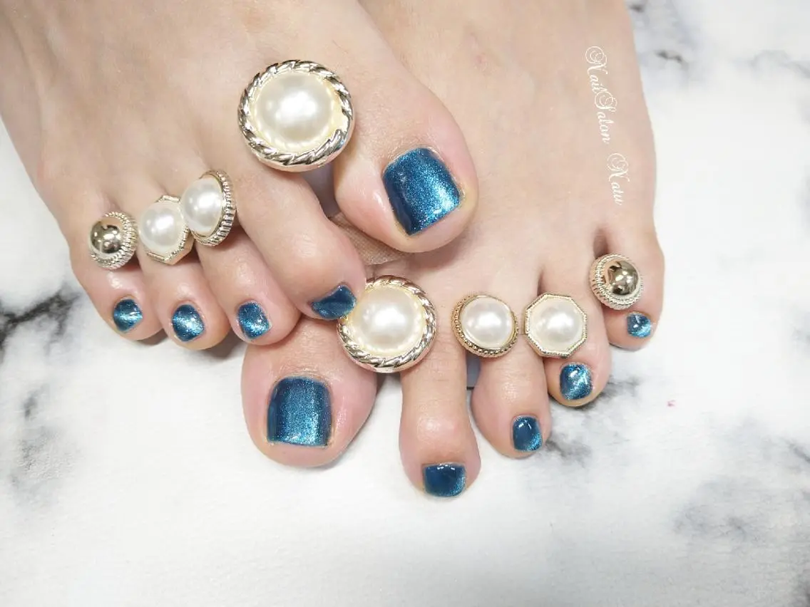 ネイル マグネットネイル nailsalon Natuのネイルデザイン