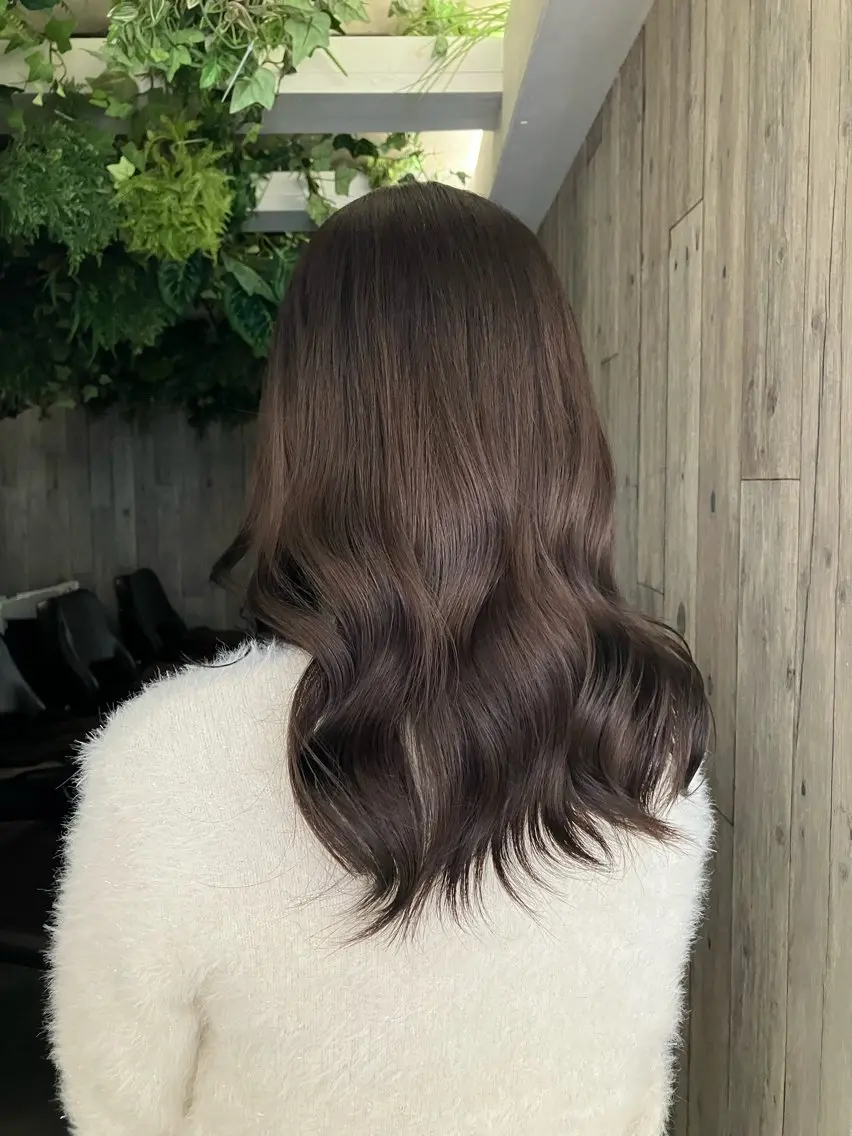 カラー ブラウンカラー 透明感カラー グレージュ ヘアカラー カラーモデル募集/ あやね☁໒꒱·ﾟのヘアスタイル