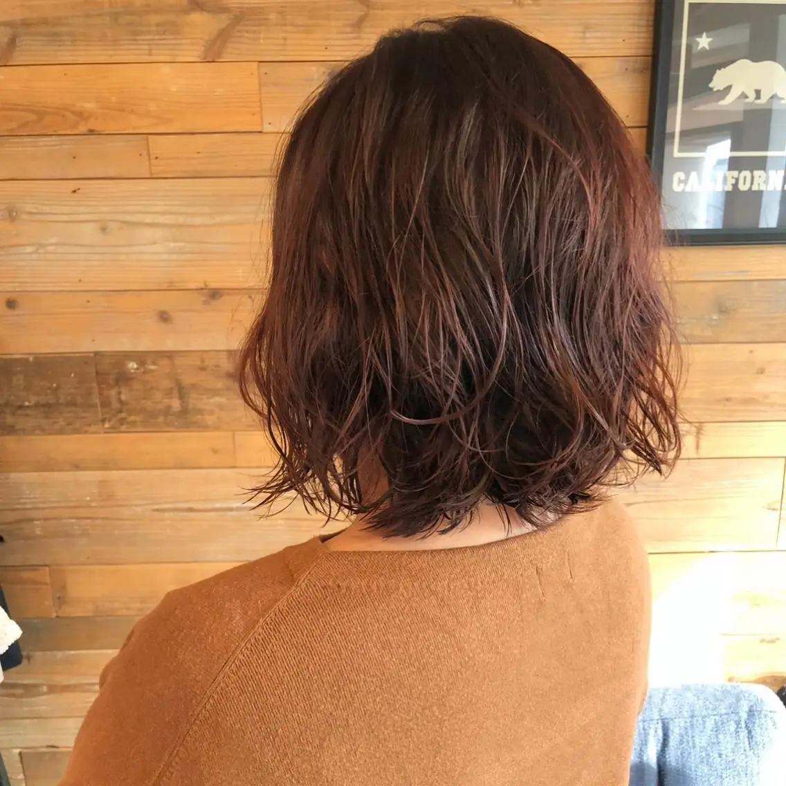 ショート パーマ カット パーマ トリートメント 丸岡 美穂のヘアスタイル