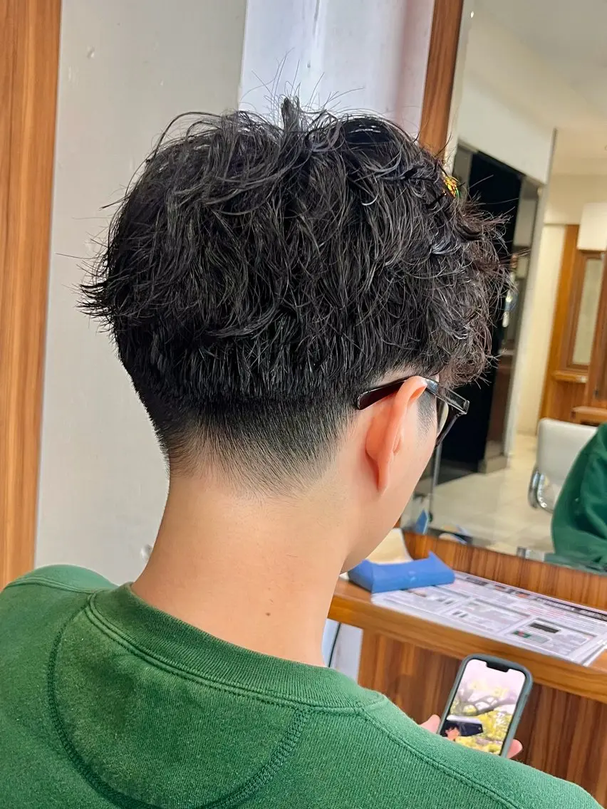 ショート パーマ メンズ 【パーマ特化美容師 】👑Yoshiyaのヘアスタイル