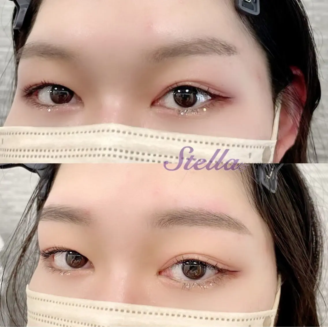 アイブロウ Stella カマダのマツエク・マツパデザイン
