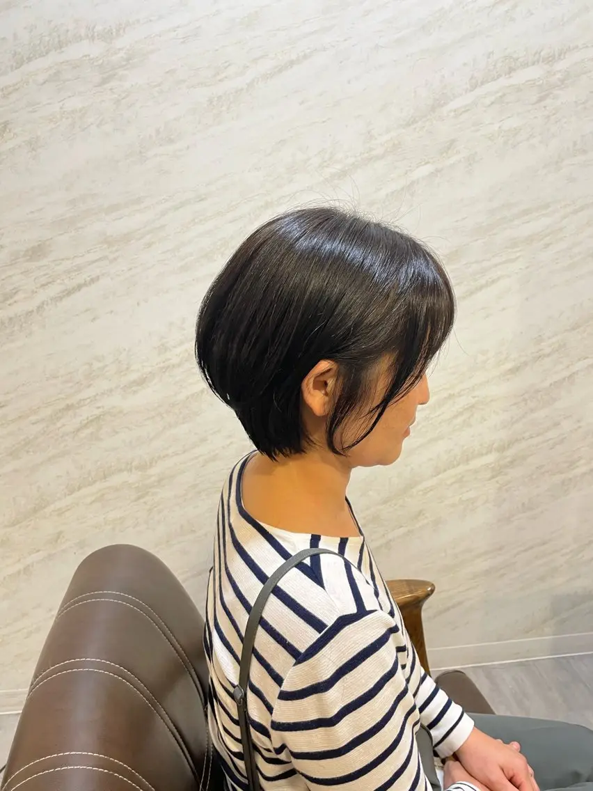 ショート care'A 林のヘアスタイル