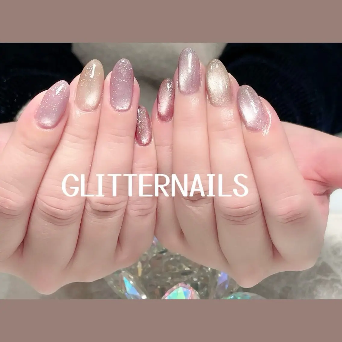 ネイル ハンドネイル glitter na ils AYAのネイルデザイン
