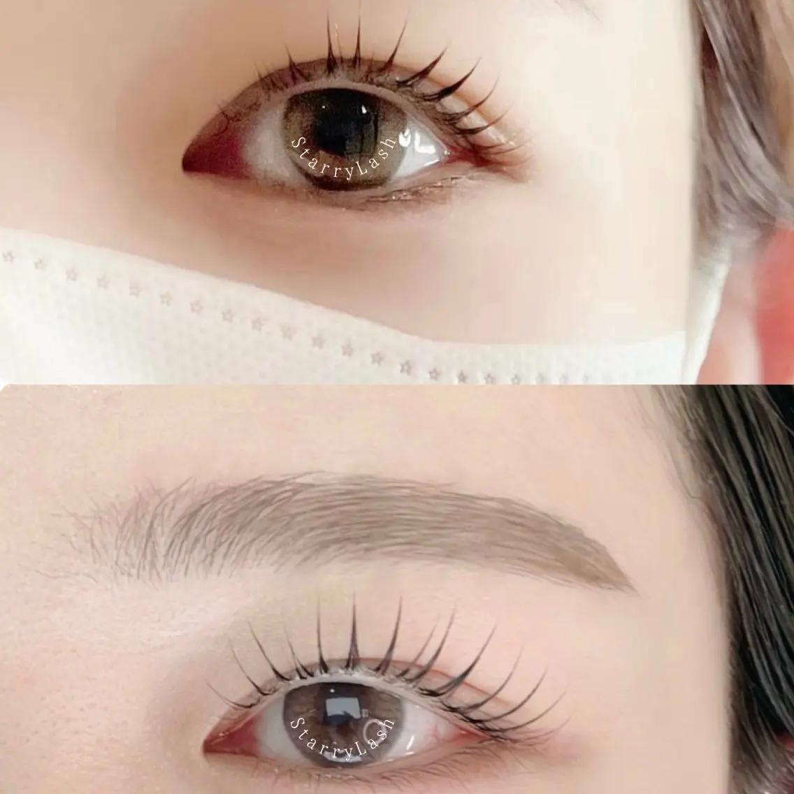 マツエク・マツパ StarryLash Emiのマツエク・マツパデザイン