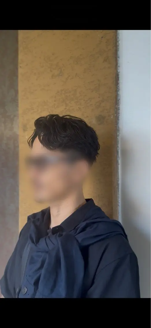 パーマ メンズ メンズパーマ 松尾 星空のヘアスタイル