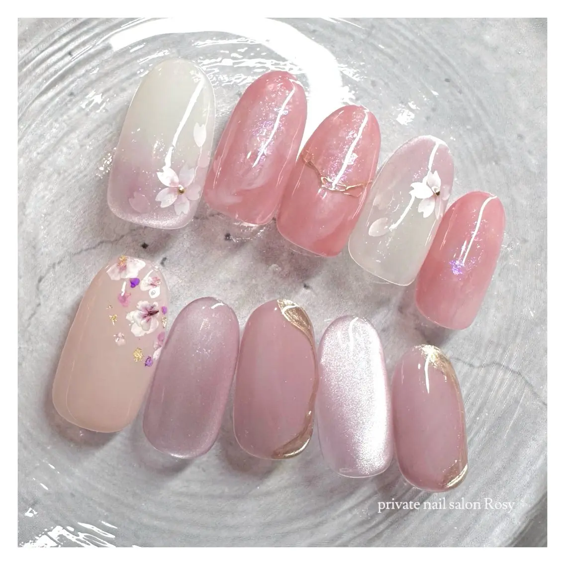 ネイル 🌹 𝕄𝕒𝕚のネイルデザイン