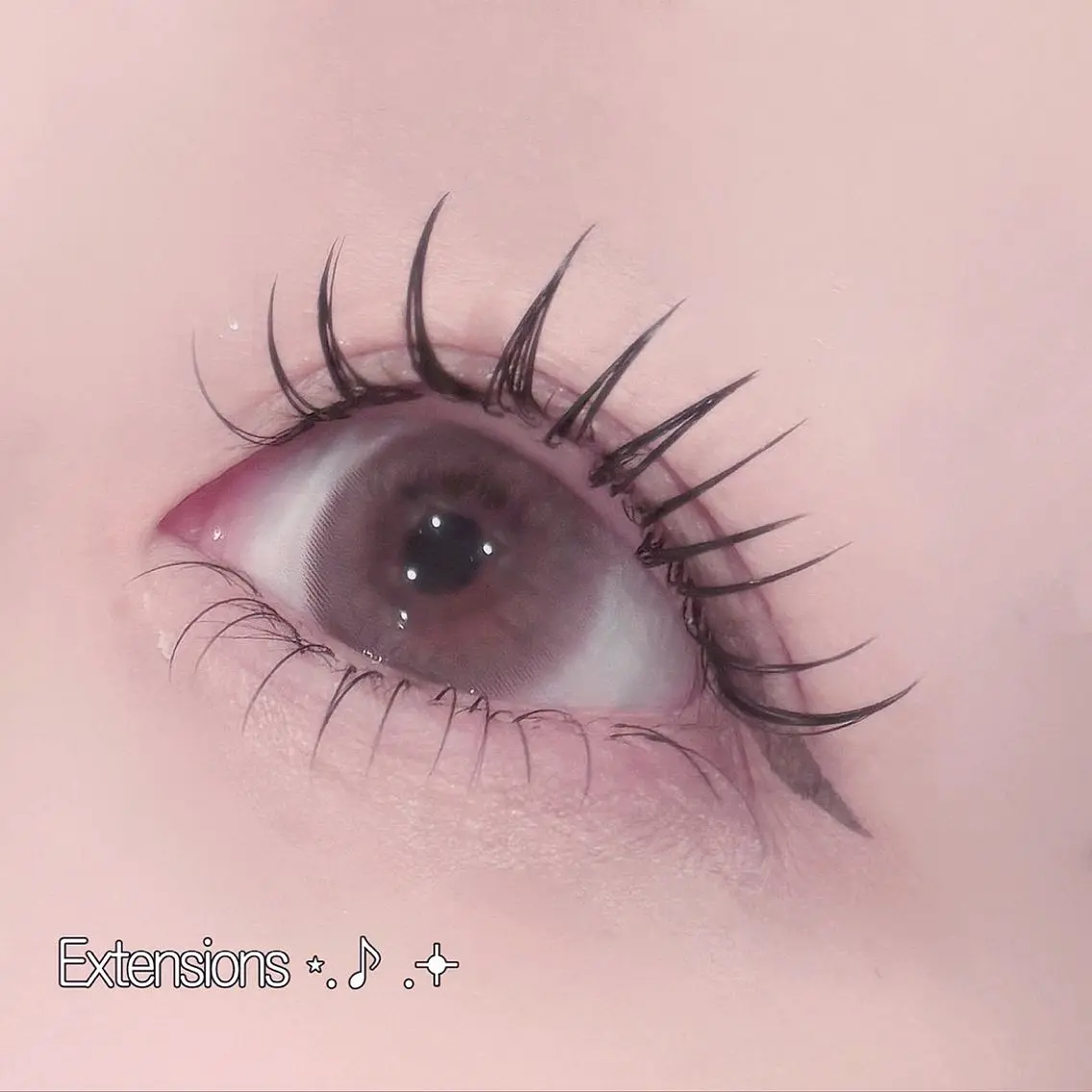 🎀エクステ100本/ナチュラル盛り🎀の写真