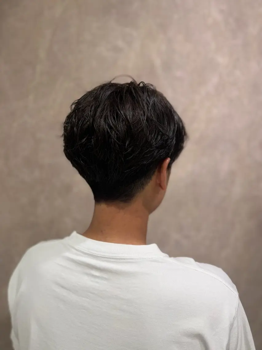カラー メンズ ブラウンカラー ダークブラウン ヘアカラー 長田 百香のヘアスタイル