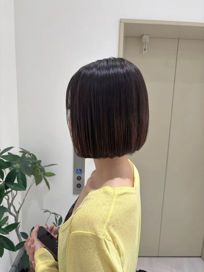 カット Karin🎀韓国/ レイヤー&ボブ🩶のヘアスタイル