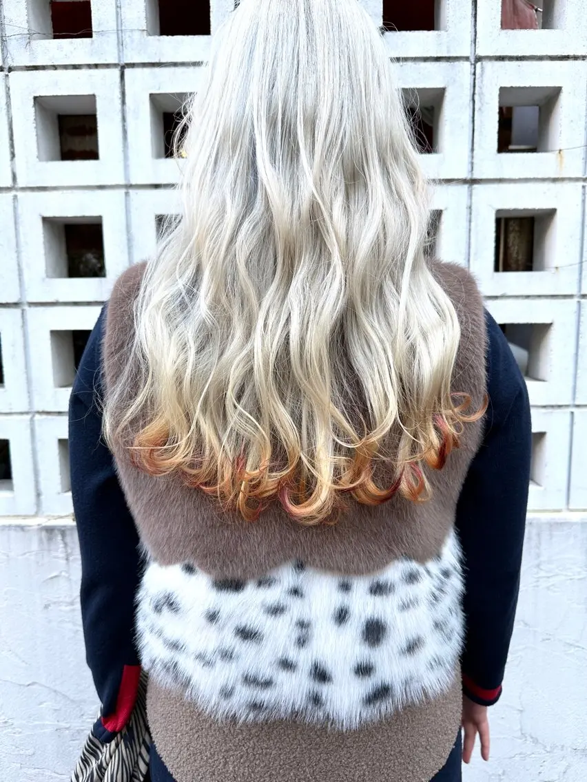 ロング カラー beronica ベロニカのヘアスタイル