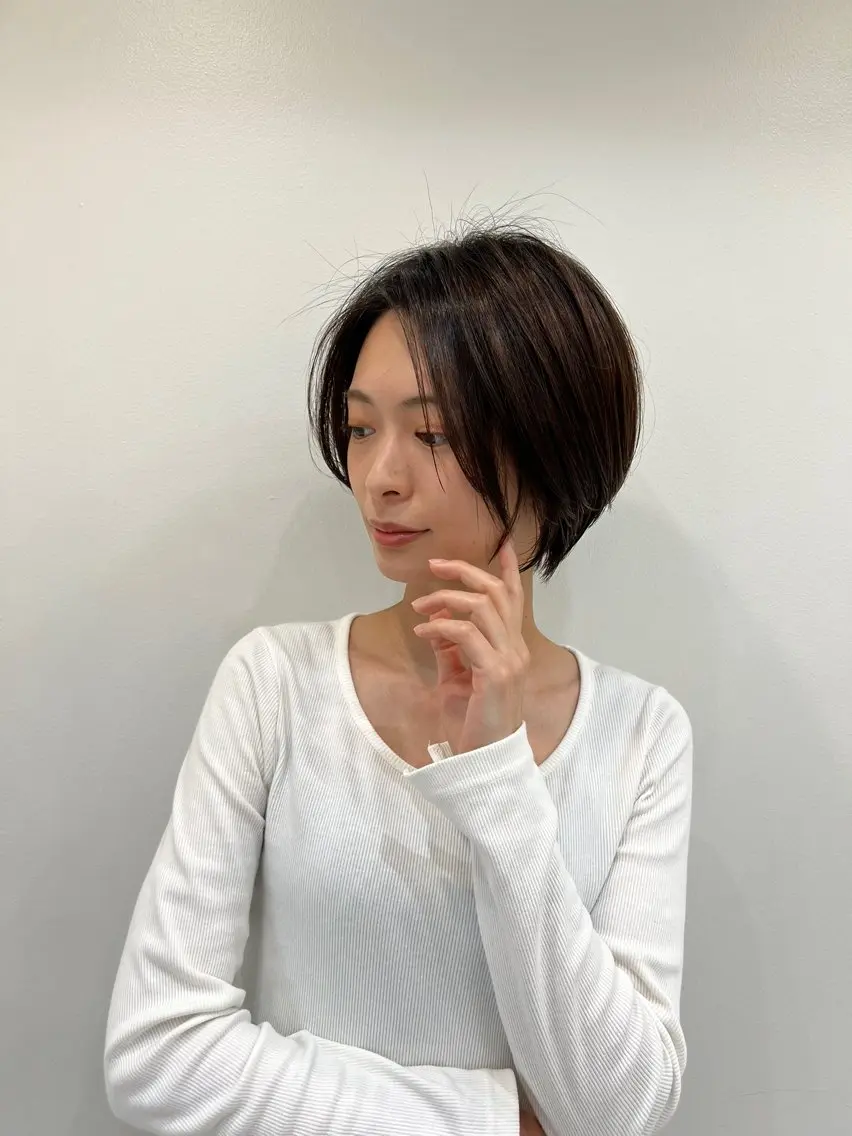ショート カット ヘアカラー トリートメント 新井翼/銀座 メンズお任せくださいのヘアスタイル