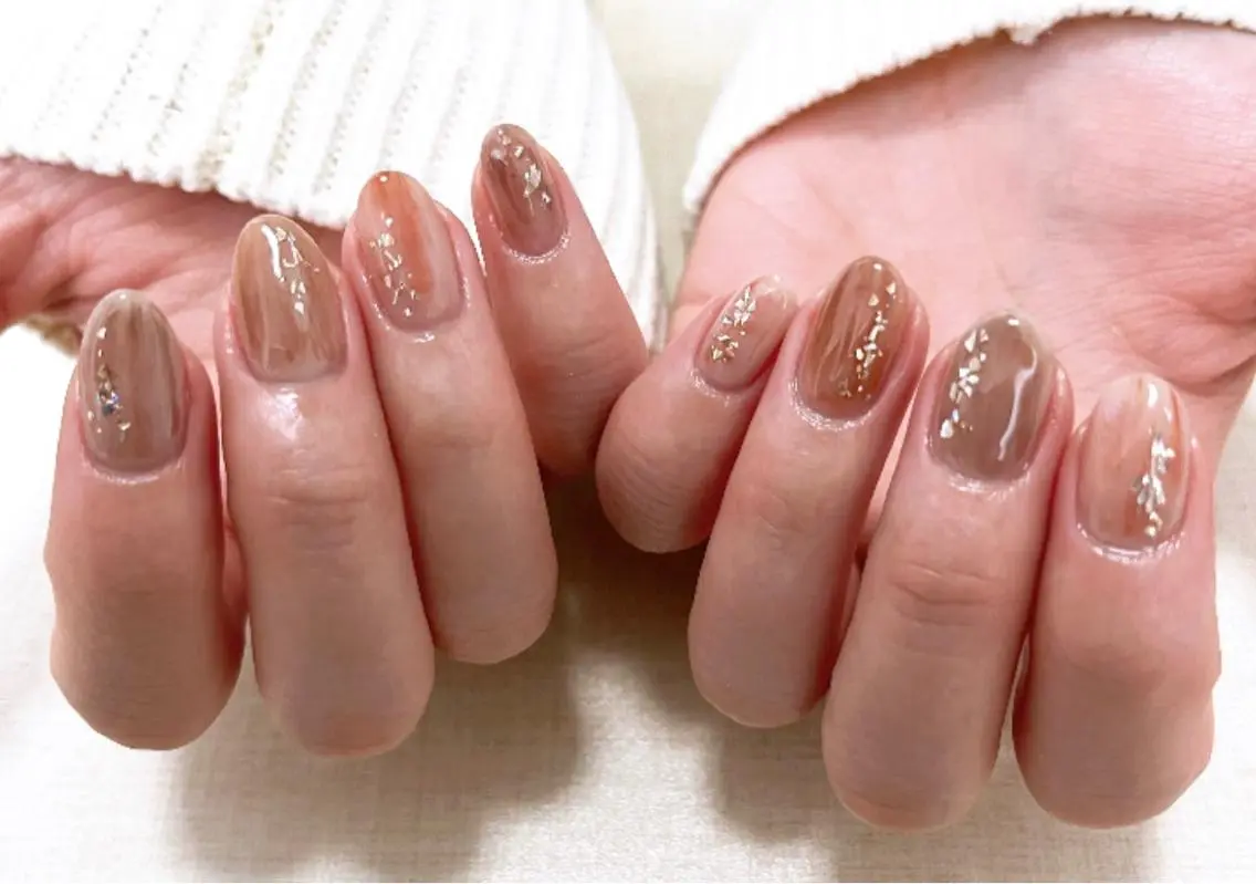 ネイル ニュアンスネイル ハンドネイル わたなべ さやかのネイルデザイン