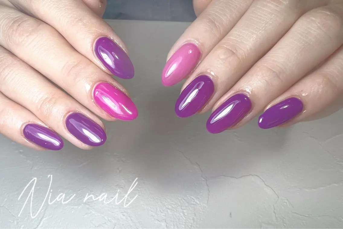 ミディアム ハロウィン Nia nail Fukuharaのネイルデザイン