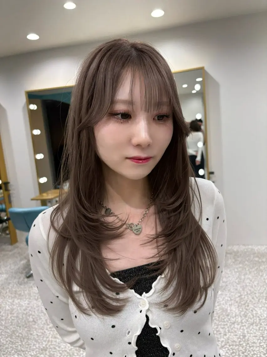 ロング 上谷 圭輝のヘアスタイル