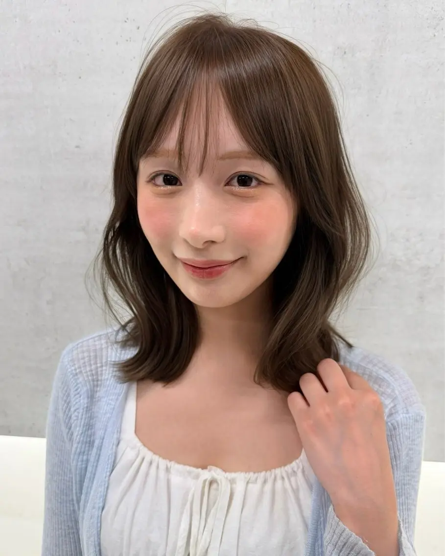 カラー 乙津 寧々のヘアスタイル