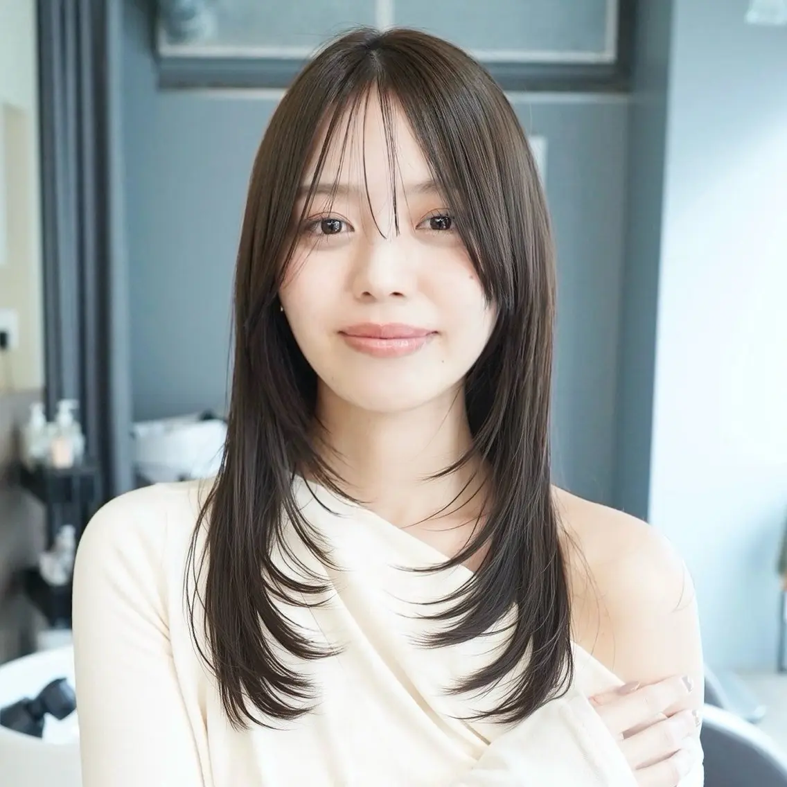 ✨カット+ダメージレスケアカラー✨【ヘーゼルベージュ/オリーブグレージュ/オリーブベージュ/ショコラブラウン】の写真