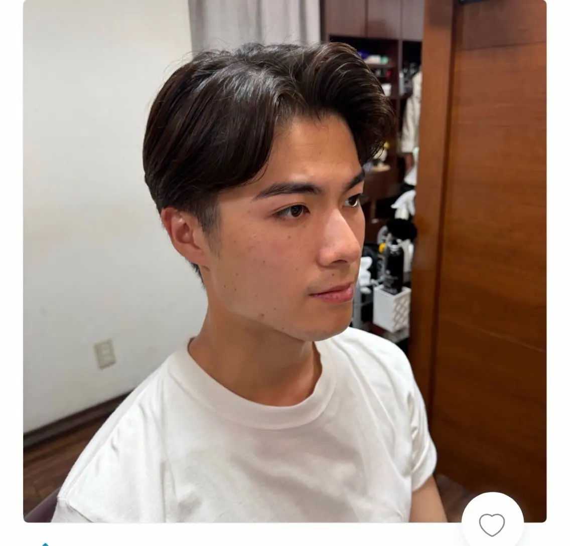 ショート メンズ 加藤 啓吾のヘアスタイル