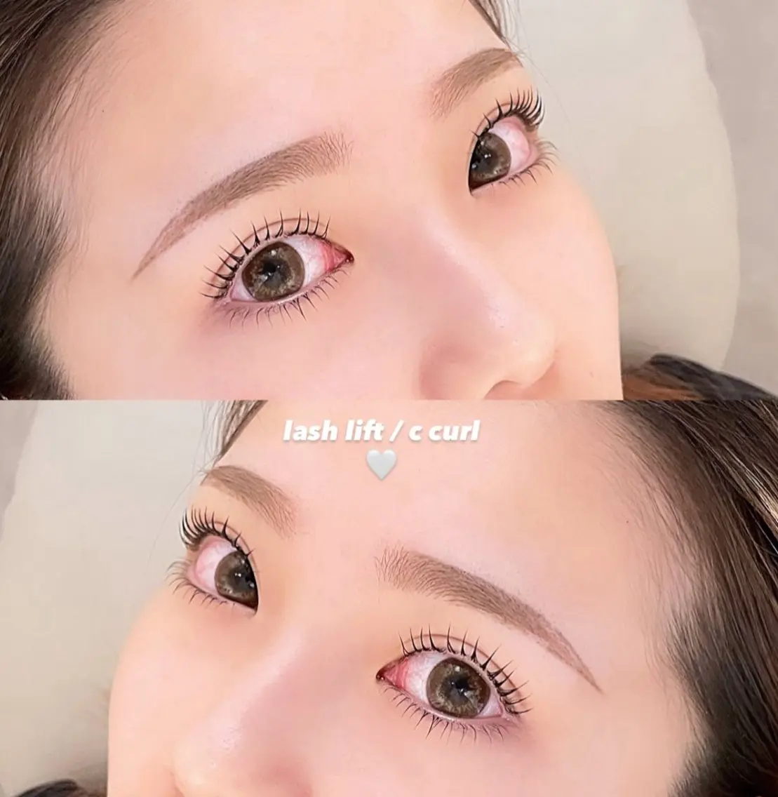 【モチと人気がNO.1🎀】まつ毛パーマ（上）コーティング付きの写真