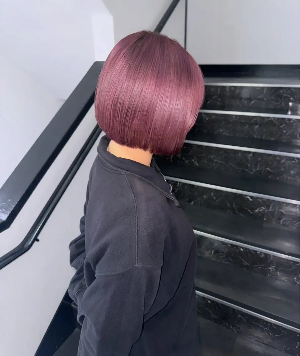 【ミニモ限定クーポン🔥】カット+ブリーチ+カラー+2stepトリートメントの写真