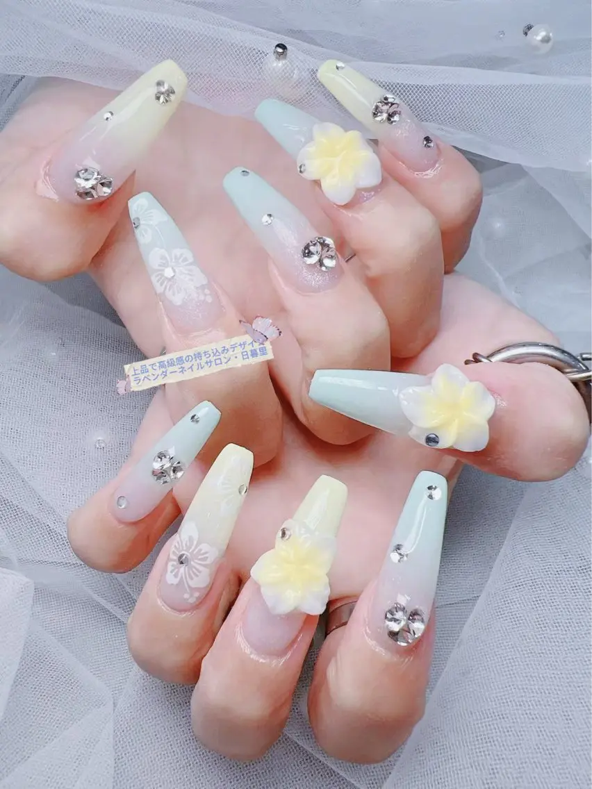 ネイル ラベンダー💖日暮里 ルル💖ネイルのネイルデザイン