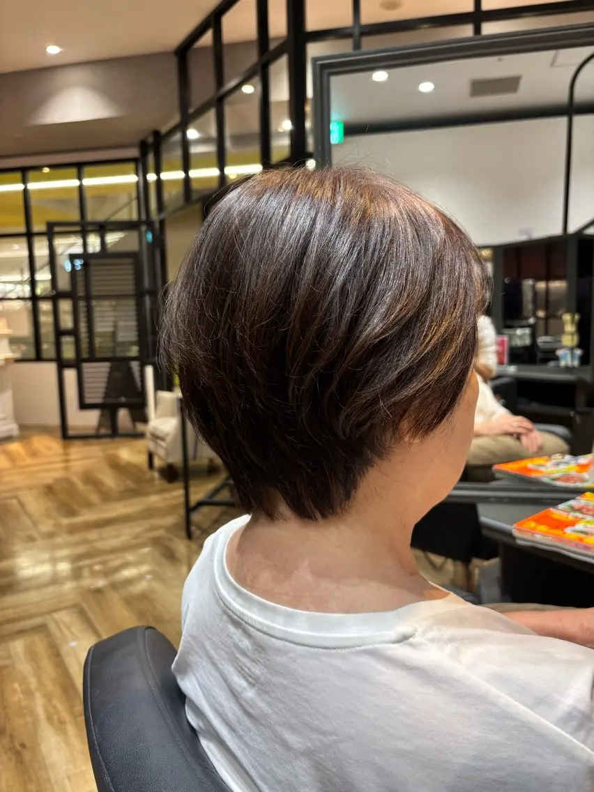 ショート 《ショートモデル》 服部未夢のヘアスタイル