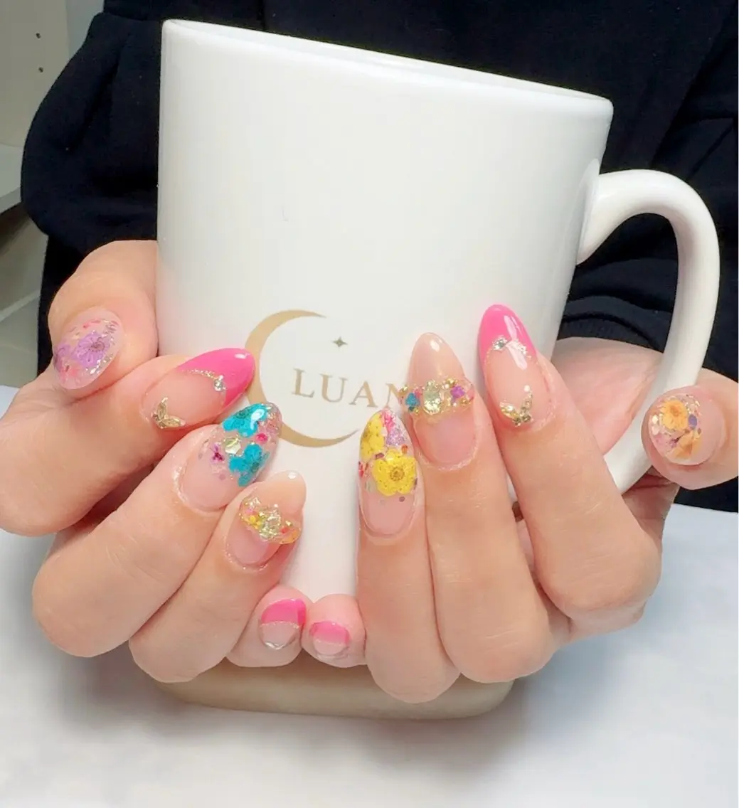 ネイル ハンドネイル LUAN yuumiのネイルデザイン