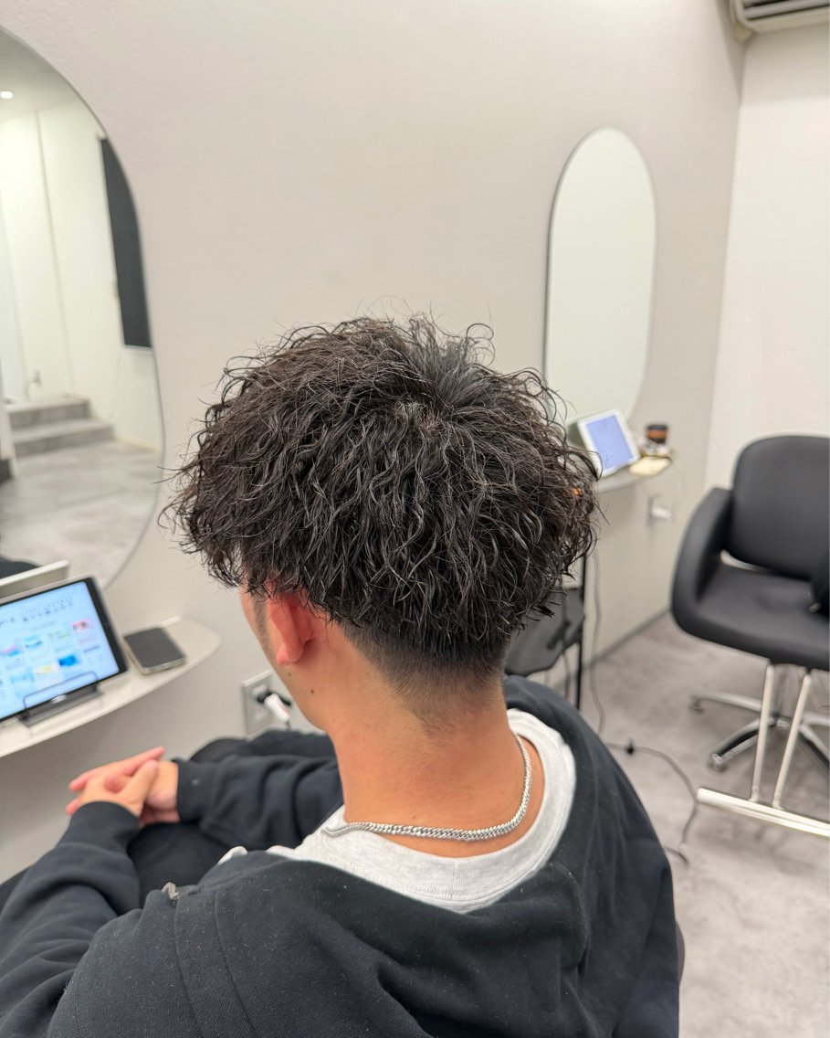 ミディアム メンズ 【メッシュ×パーマ】 ❤️‍🔥Koukiのヘアスタイル