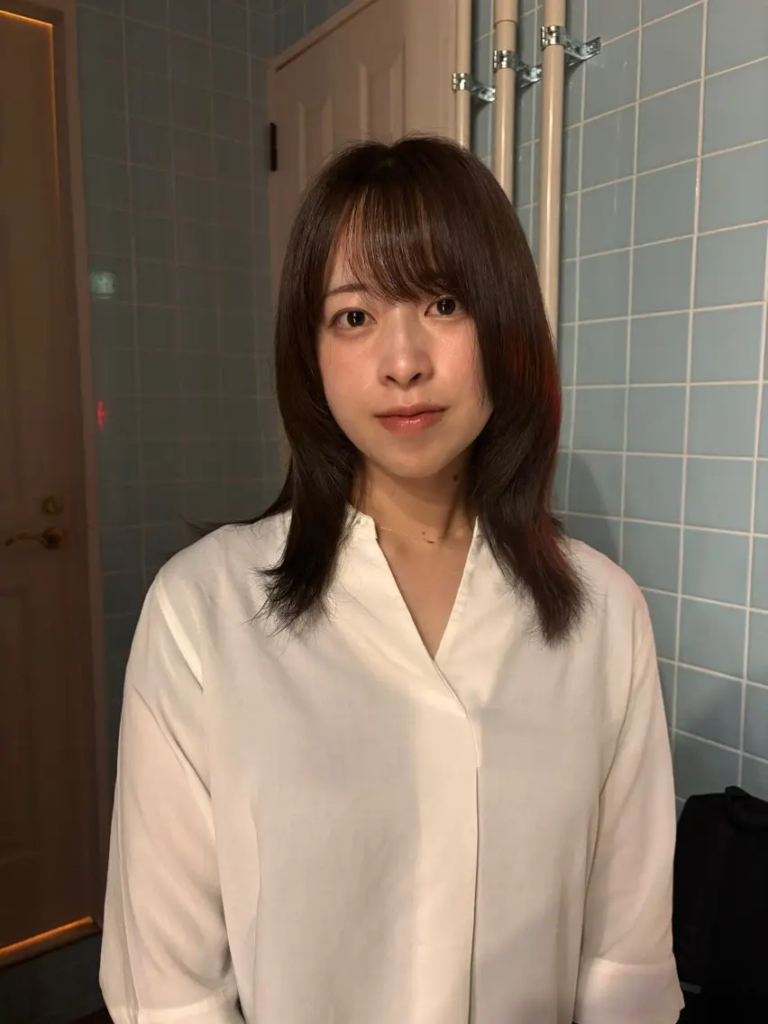 ミディアム カラー cope'u 美雨のヘアスタイル