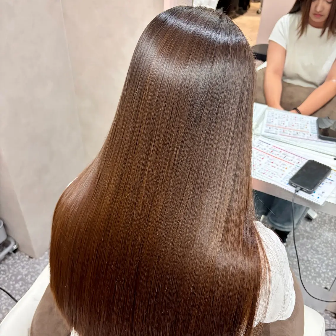 【ホリスティックストレート×ホリスティックカラー】ミニモ限定超高濃度水素ケア付き💎の写真