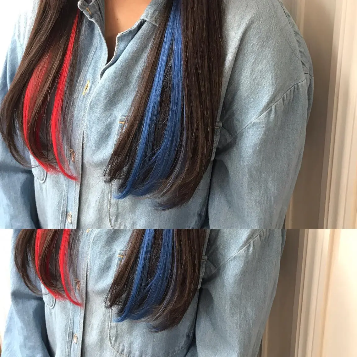 ロング エクステ Shiho お洒落な エクステ♡ハイトーンのヘアスタイル