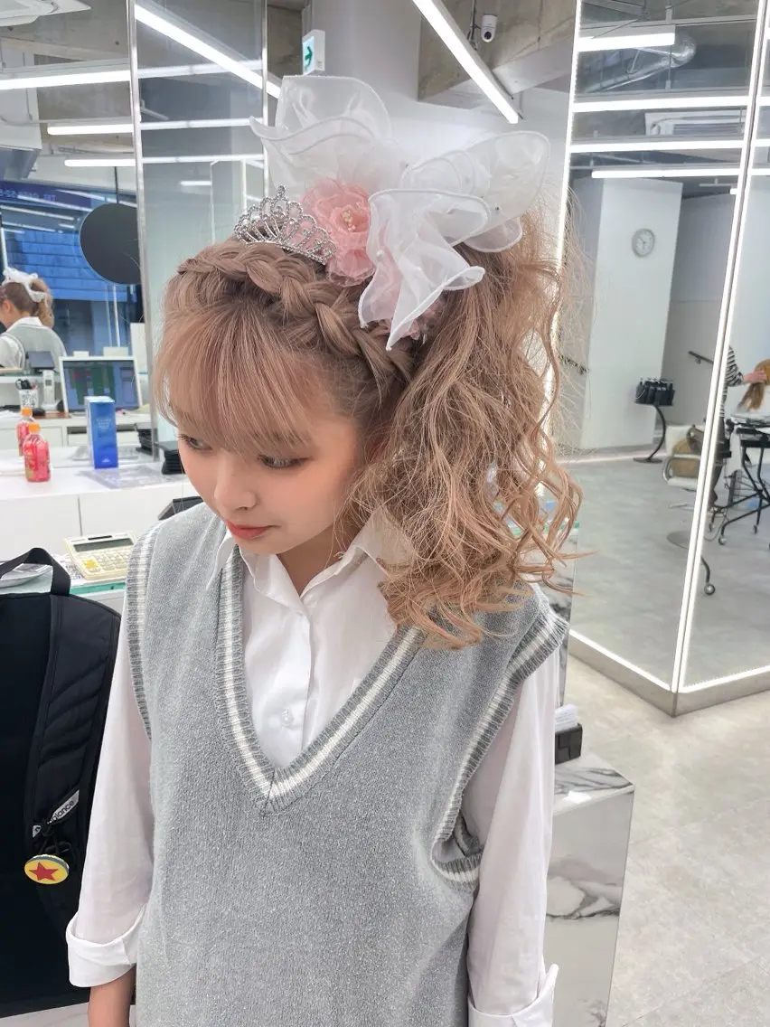 ロング ヘアアレンジ ヘアセット 【Sweep】おじま のぞみのヘアスタイル