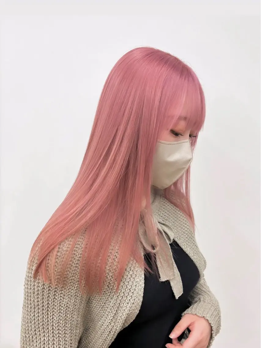 ロング カラー ベージュカラー ブリーチ ブロンド ブラウンカラー ケアブリーチ ブリーチ ハイトーン 特化🌈フジタハルキのヘアスタイル