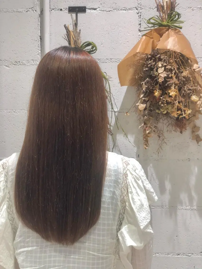 <平日限定>縮毛矯正＋Oggiottoトリートメントの写真