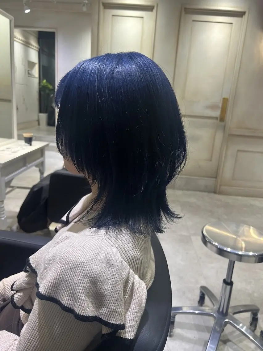 ショート カラー ヘアカラー ハイトーン/ブリーチ 💙みずき💙のヘアスタイル
