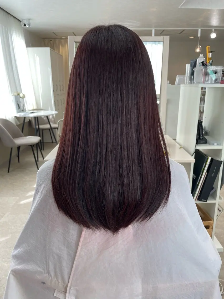 カラー 植村 菜央のヘアスタイル