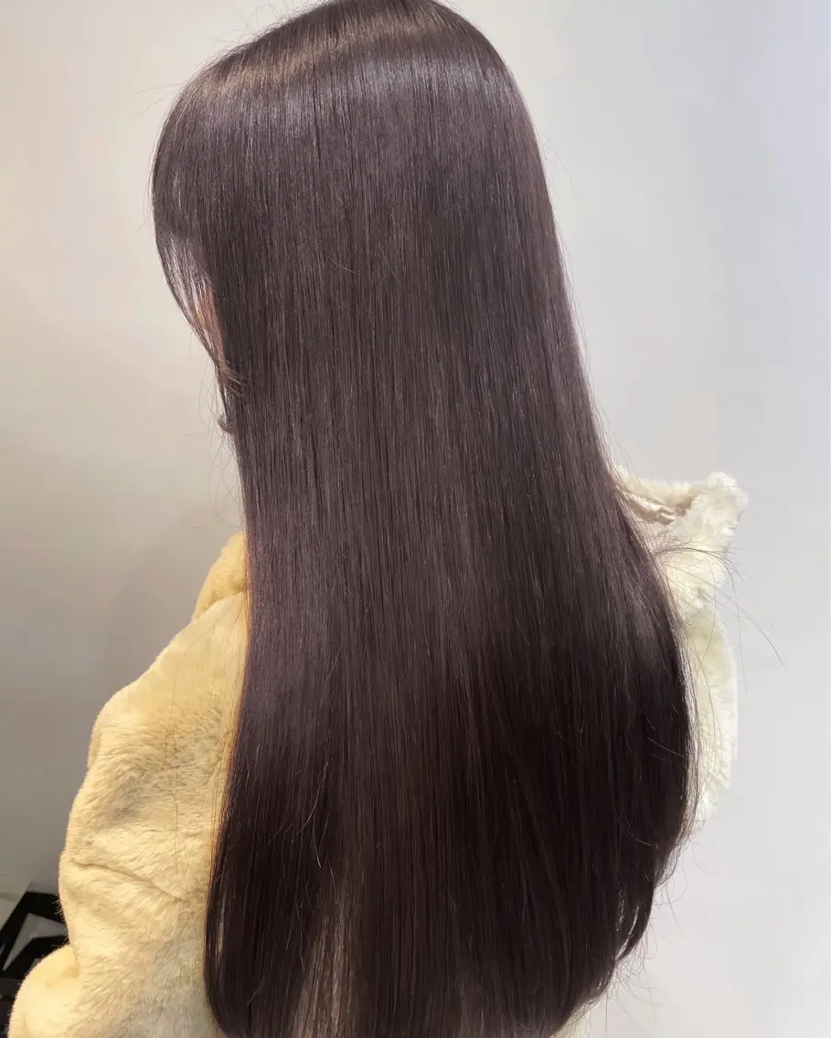 ロング カット 縮毛矯正 トリートメント ♡大人カワイイ hair♡徳井はやとのヘアスタイル