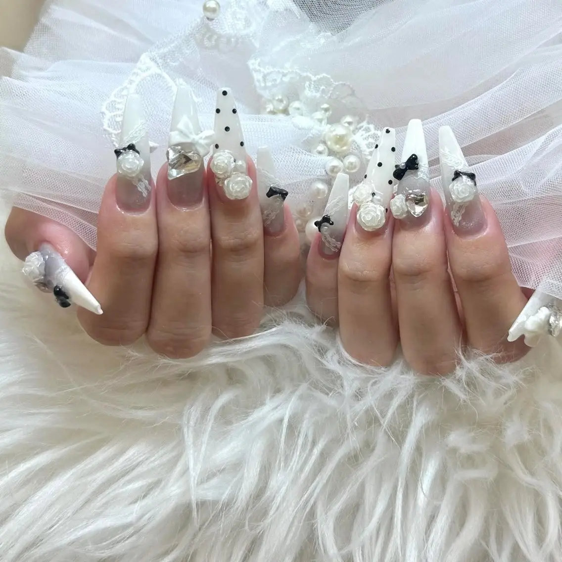 ネイル ハンドネイル ANH NAIL ゴテゴテ専門店💎のネイルデザイン