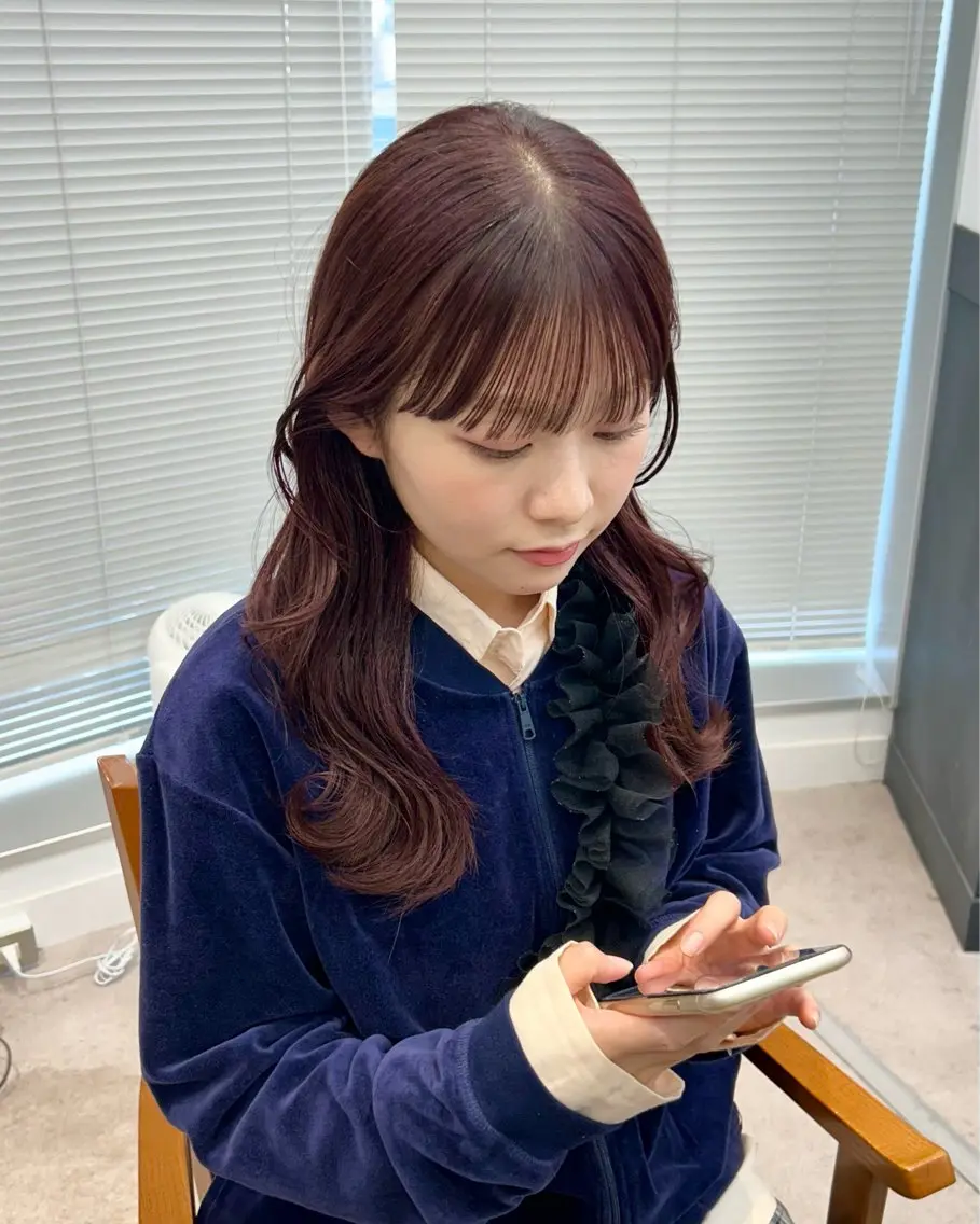 カラー カット ヘアカラー トリートメント ダブルカラー 🌙chinariのヘアスタイル