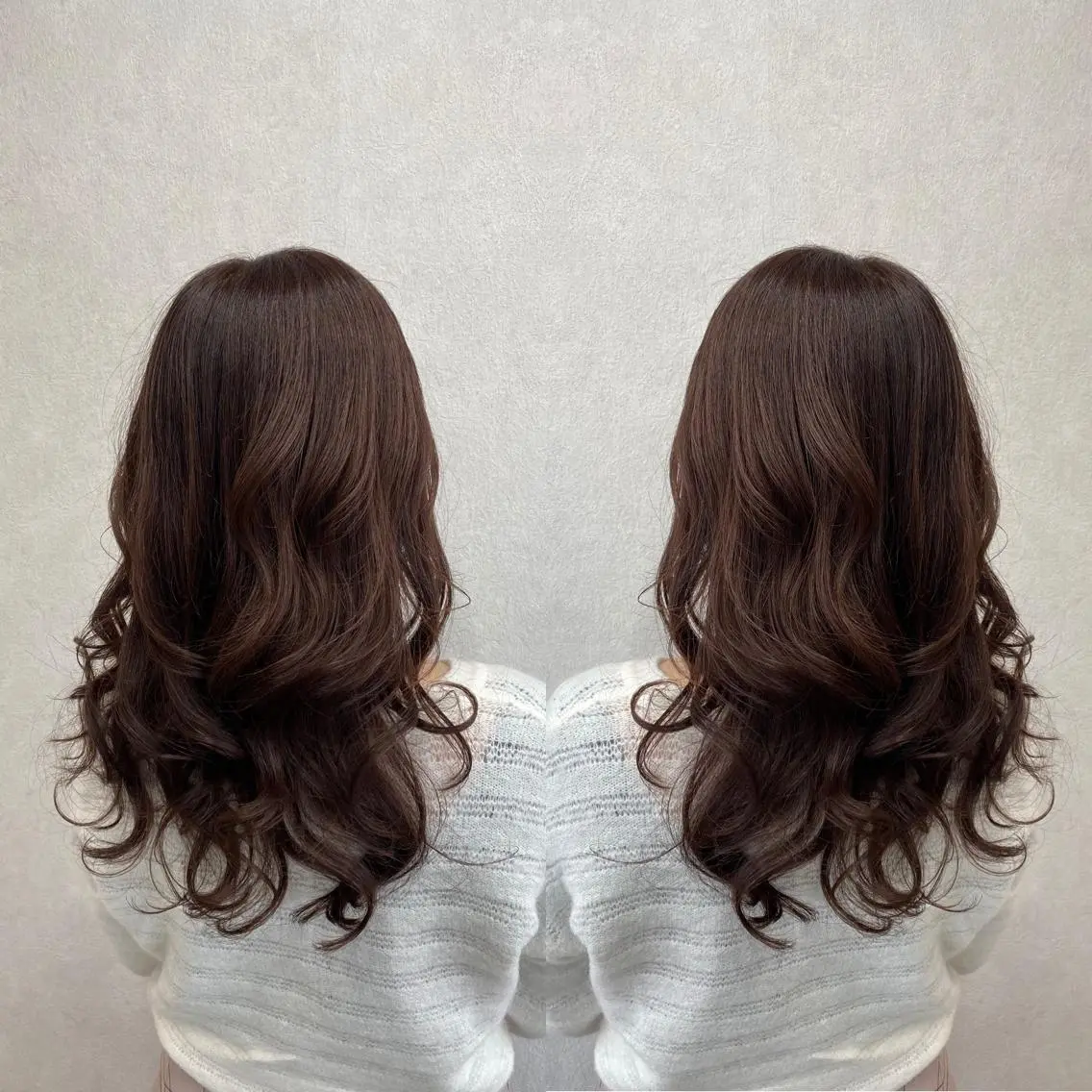 ロング カラー tocca 💜石田愛結💜のヘアスタイル
