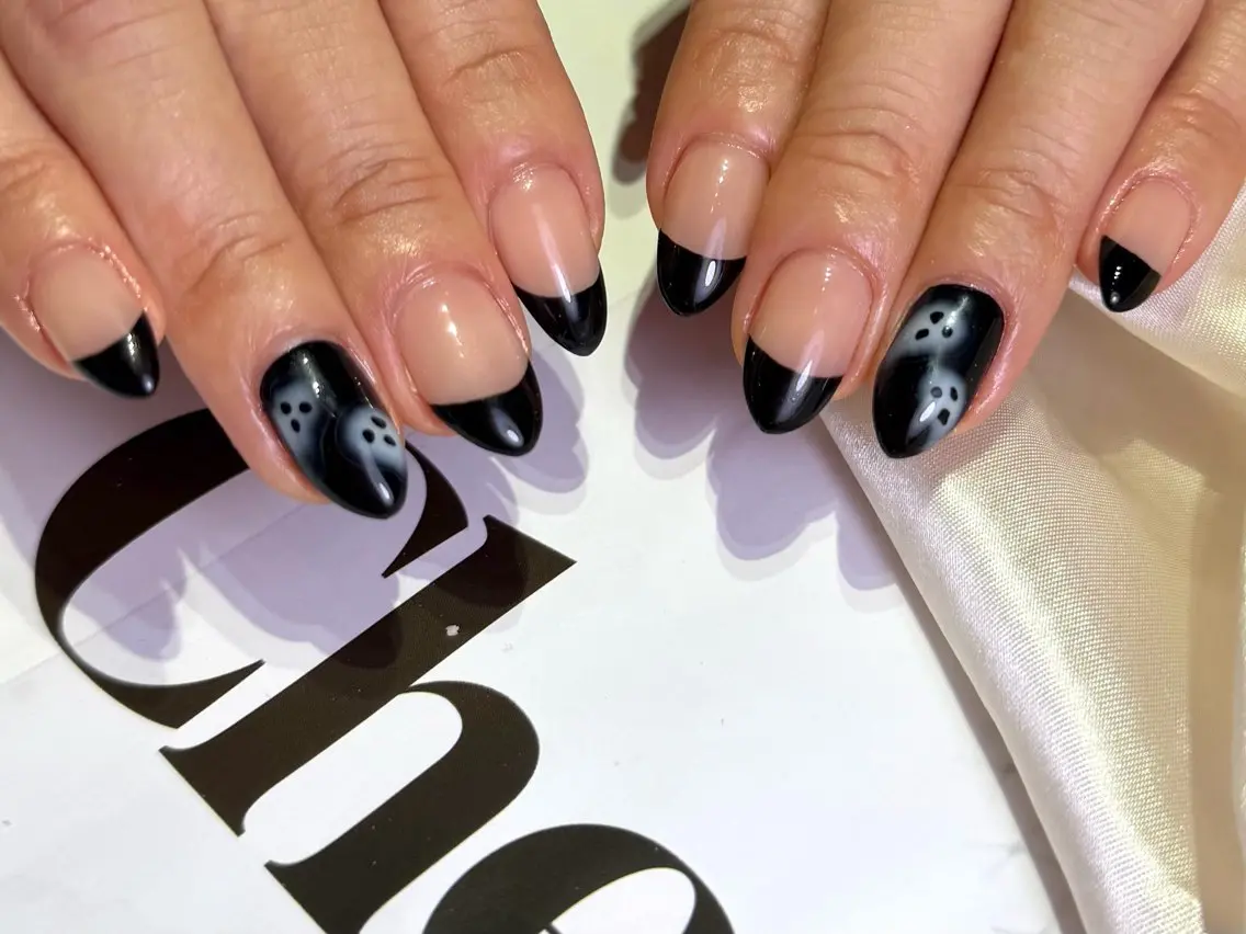 ネイル ハロウィン ハンドネイル Mnailsalon フィルイン対応サロンのネイルデザイン