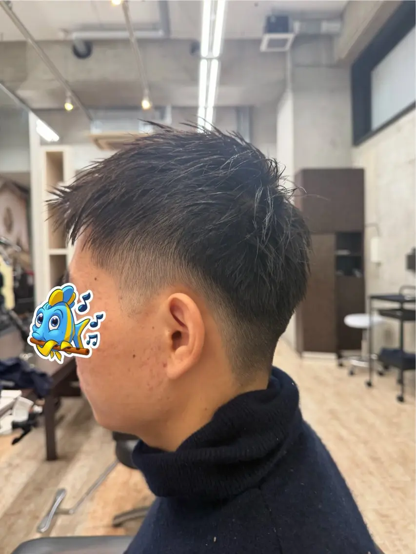 ショート メンズ Blossom 大山imafujiのヘアスタイル