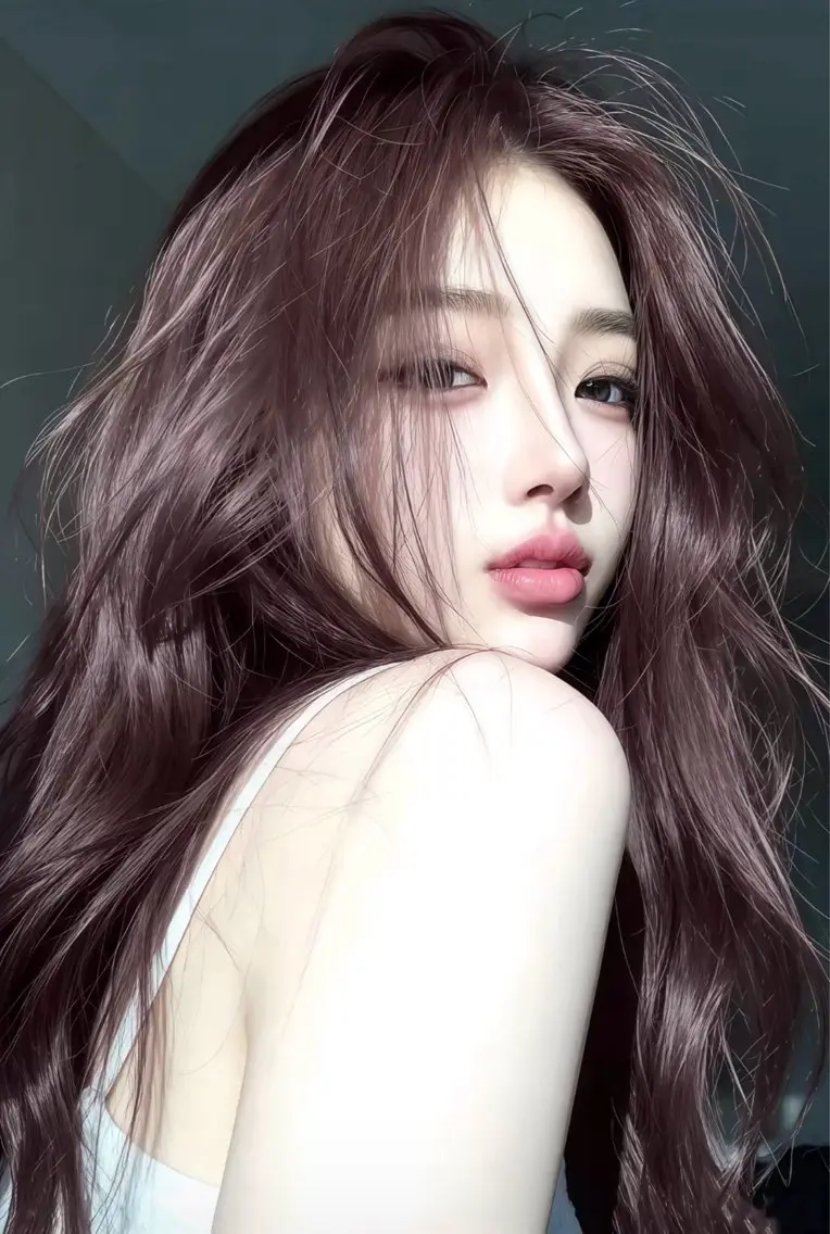 ロング カラー ヘアカラー トリートメント グレージュ/艶カラー 🎀nanakaㅤのヘアスタイル