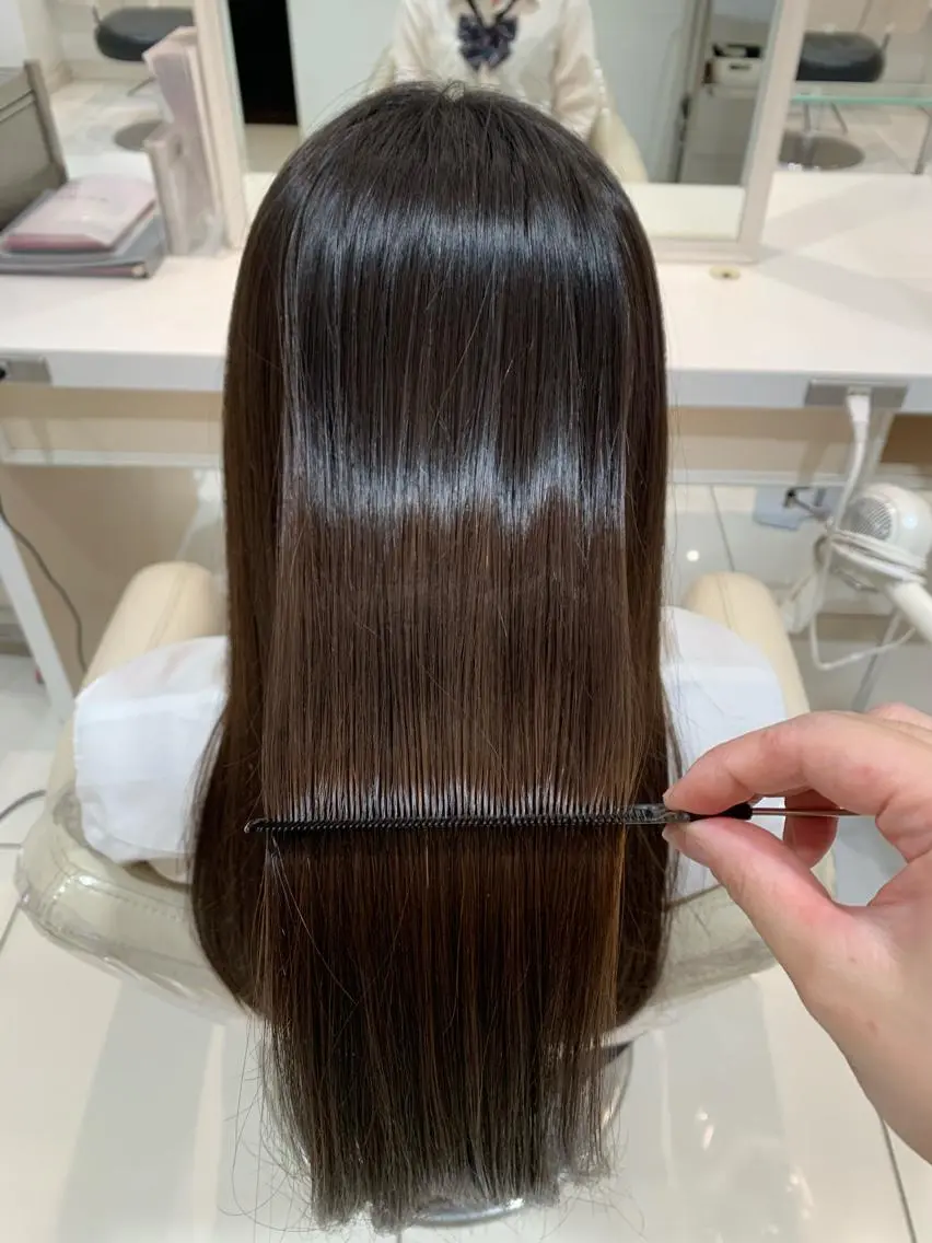 【美髪縮毛矯正】縮毛矯正+トリートメント+ブローの写真