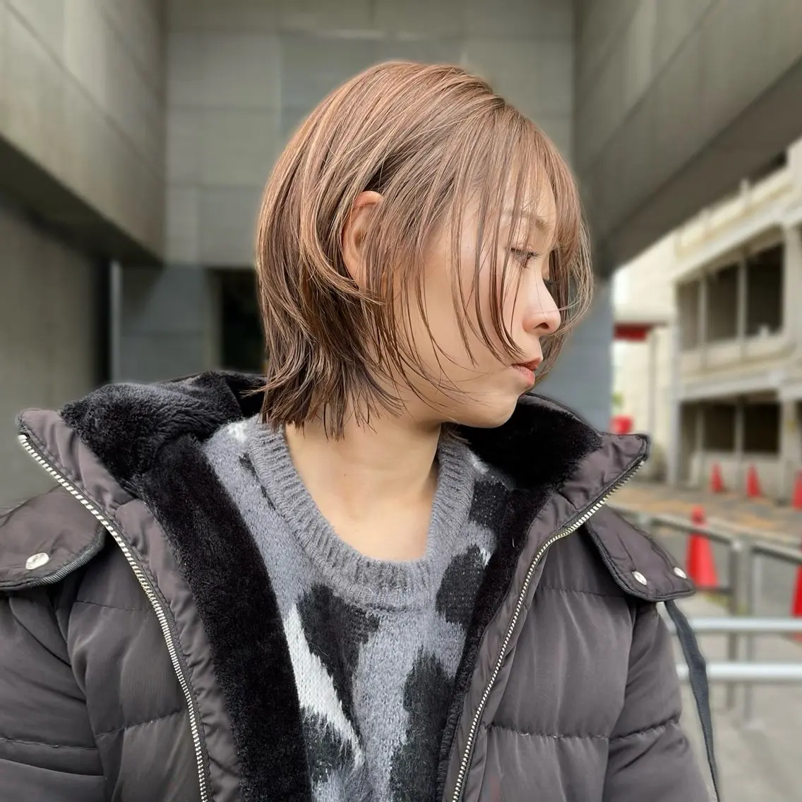 ショート カット たおちゃん／レイヤー ／透明感カラーのヘアスタイル