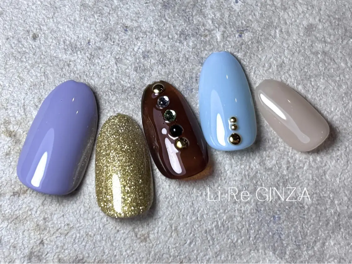 ネイル ハンドネイル Li-Re GINZAのネイルデザイン