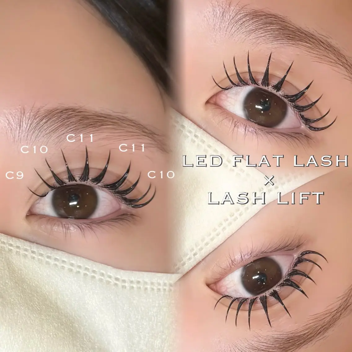 マツエク・マツパ Eye Riche namiのマツエク・マツパデザイン